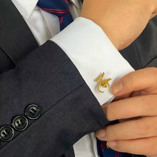 Load image into Gallery viewer, INITIAL CUFFLINKS • FONT 2