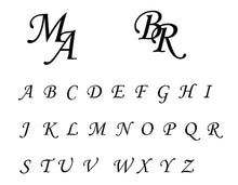 Load image into Gallery viewer, INITIAL CUFFLINKS • FONT 1