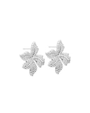Load image into Gallery viewer, FIORA EARRINGS WHITE GOLD