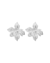 Load image into Gallery viewer, FIORA EARRINGS WHITE GOLD