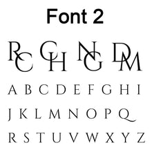 Load image into Gallery viewer, INITIAL CUFFLINKS • FONT 2