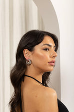 Load image into Gallery viewer, LAVINIA EARRINGS WHITE GOLD