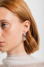 Load image into Gallery viewer, CARISSA EARRINGS WHITE GOLD
