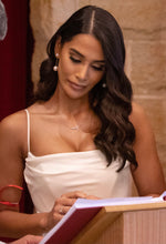 Load image into Gallery viewer, VERONA - Crystal Pearl Drop Earrings - Gold