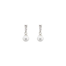 Load image into Gallery viewer, GRACE EARRINGS WHITE GOLD
