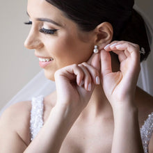 Load image into Gallery viewer, HERA EARRINGS WHITE GOLD