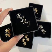 Load image into Gallery viewer, INITIAL CUFFLINKS • FONT 1