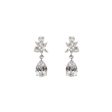 Load image into Gallery viewer, CARISSA EARRINGS WHITE GOLD
