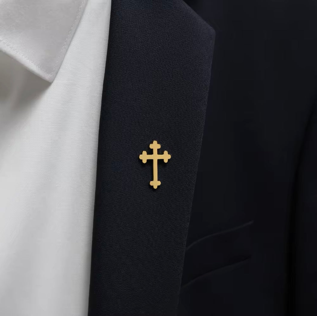 ORTHODOX CROSS PIN