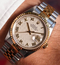 Load image into Gallery viewer, Rolex Datejust 36 Ivory Pyramid Dial
