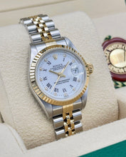 Load image into Gallery viewer, Rolex Lady-Datejust 26 White Roman Diamond Dial
