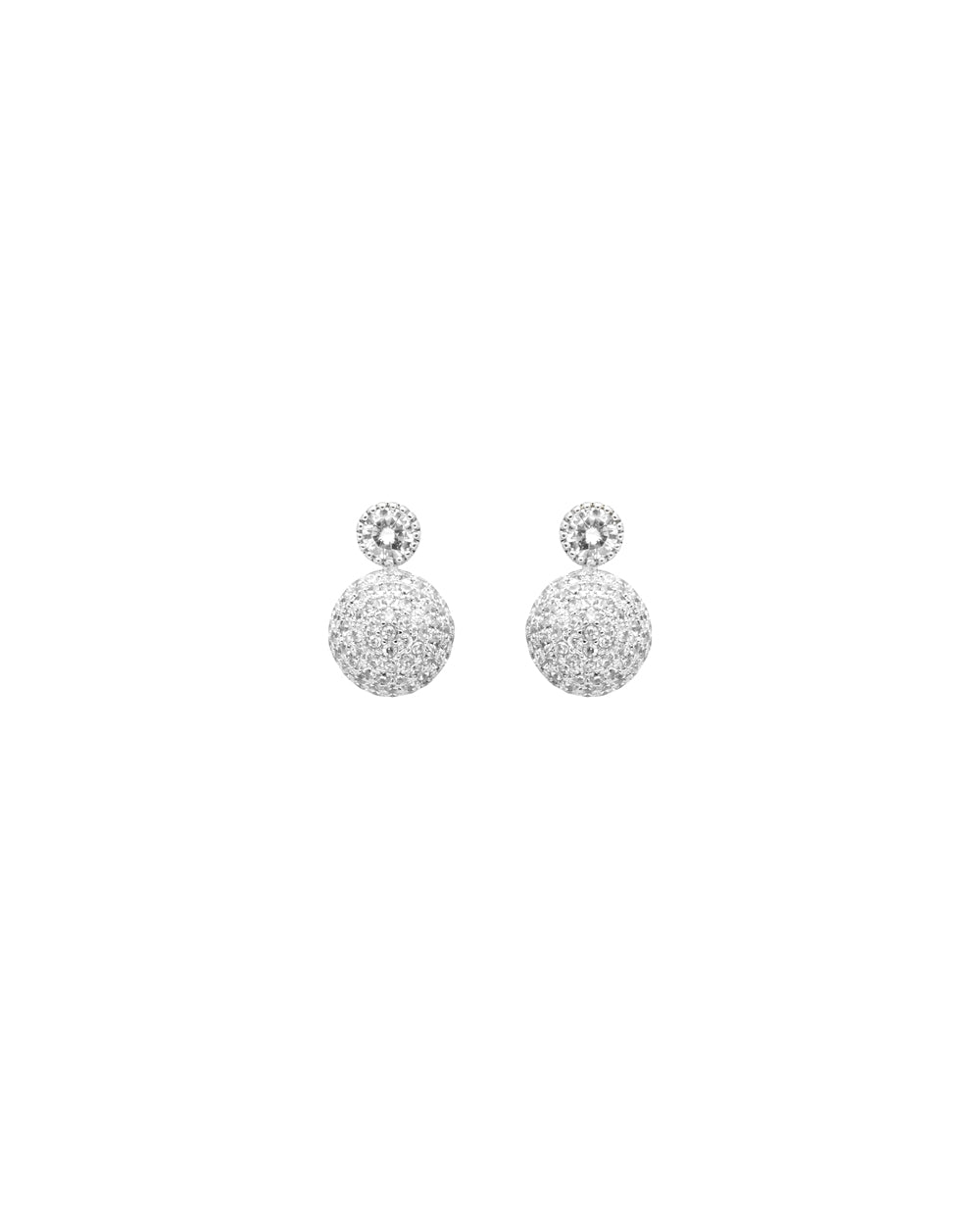 ALEENA EARRINGS WHITE GOLD