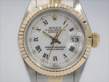 Load image into Gallery viewer, Rolex Lady-Datejust 26 White Roman Diamond Dial
