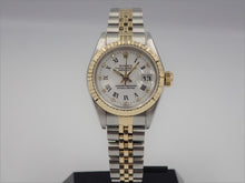 Load image into Gallery viewer, Rolex Lady-Datejust 26 White Roman Diamond Dial
