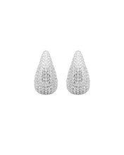 Load image into Gallery viewer, BRENNEN EARRINGS WHITE GOLD
