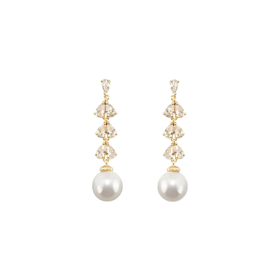 BRIELLE EARRINGS GOLD