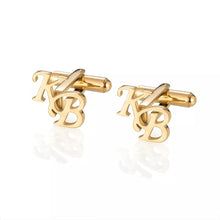 Load image into Gallery viewer, INITIAL CUFFLINKS • FONT 1
