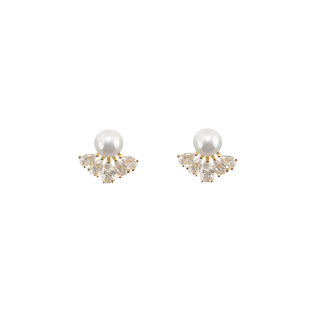 FLEUR EARRINGS GOLD